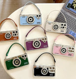 iPhone, Trendy Vintage Camera case w/ Strap-One
