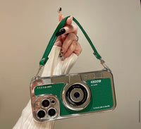 iPhone, Trendy Vintage Camera case w/ Strap-One