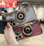iPhone, Trendy Vintage Camera case w/ Strap-One