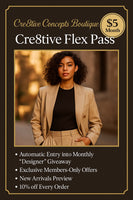 Tier 1: Cre8tive Flex Pass – $5/month