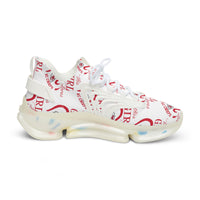 Graphic Custom Designed Ladies "Kansas Chief" Mesh Sneakers