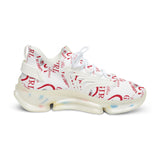 Graphic Custom Designed Ladies "Kansas Chief" Mesh Sneakers