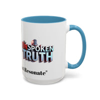 Graphic Drinkware "The UnSpokenTruth" Mug with Accent Coffee Mug (11, 15oz)