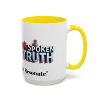 Graphic Drinkware "The UnSpokenTruth" Mug with Accent Coffee Mug (11, 15oz)