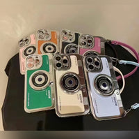 iPhone, Trendy Vintage Camera case w/ Strap-One