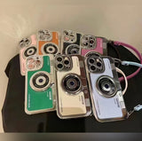 iPhone, Trendy Vintage Camera case w/ Strap-One