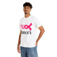 Graphic Unisex T-Shirt "F%CK CANCER"