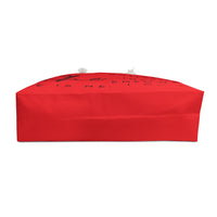 SHE MOTIVATES Tote Bag-RED