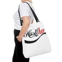 Graphic Custom Designed "HUSTLHER" Tote Bag