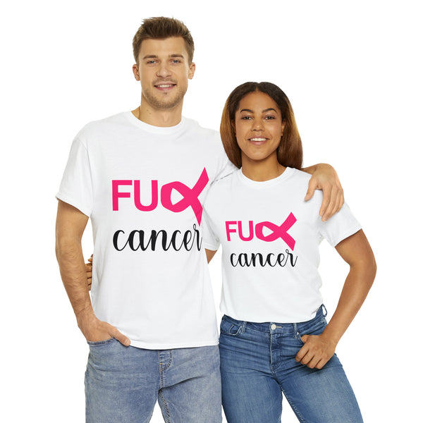 Graphic Unisex T-Shirt "F%CK CANCER"