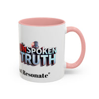 Graphic Drinkware "The UnSpokenTruth" Mug with Accent Coffee Mug (11, 15oz)
