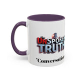 Graphic Drinkware "The UnSpokenTruth" Mug with Accent Coffee Mug (11, 15oz)