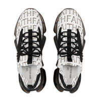GRAPHIC "FAITH" Mesh Sneakers