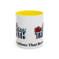 Graphic Drinkware "The UnSpokenTruth" Mug with Accent Coffee Mug (11, 15oz)