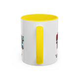 Graphic Drinkware "The UnSpokenTruth" Mug with Accent Coffee Mug (11, 15oz)