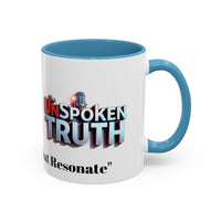 Graphic Drinkware "The UnSpokenTruth" Mug with Accent Coffee Mug (11, 15oz)