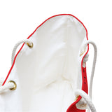 SHE MOTIVATES Tote Bag-RED