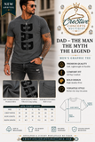Graphic “DAD” The Man, Myth & Legend T-Shirt