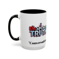 Graphic Drinkware "The UnSpokenTruth" Mug with Accent Coffee Mug (11, 15oz)