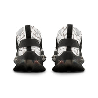 GRAPHIC "FAITH" Mesh Sneakers