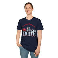 Graphic "The UnSpokenTruth" Unisex Softstyle T-Shirt