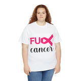 Graphic Unisex T-Shirt "F%CK CANCER"