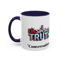 Graphic Drinkware "The UnSpokenTruth" Mug with Accent Coffee Mug (11, 15oz)