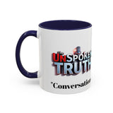 Graphic Drinkware "The UnSpokenTruth" Mug with Accent Coffee Mug (11, 15oz)