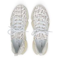 GRAPHIC "FAITH" Mesh Sneakers