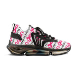 Graphic Custom Designed "FU&K Cancer" Mesh Sneakers