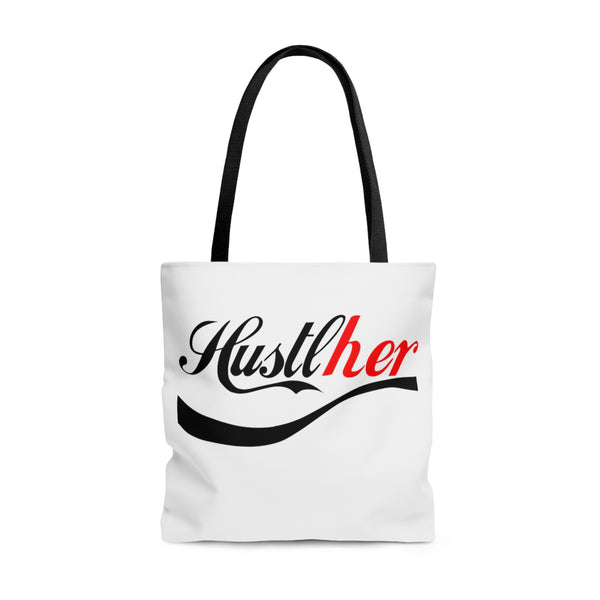 Graphic Custom Designed "HUSTLHER" Tote Bag