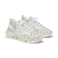 GRAPHIC "FAITH" Mesh Sneakers