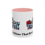 Graphic Drinkware "The UnSpokenTruth" Mug with Accent Coffee Mug (11, 15oz)