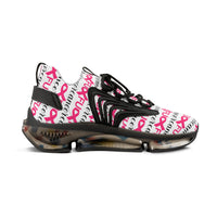 Graphic Custom Designed "FU&K Cancer" Mesh Sneakers