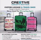 CHAMPIONS KC Chief Suitcase