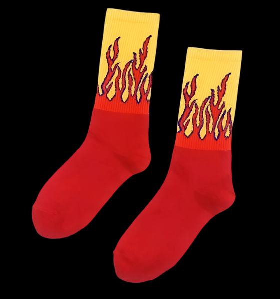 “Flames” Socks