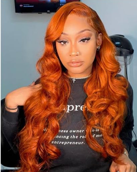 Signature Mane, Human Hair HD Lace Frontal Unit 24 Inch