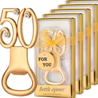 Golden 50th Birthday/Anniversary Party Favors