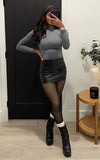 Fleece Lined Leggings, with Closed Foot and Winter Comfort Tights