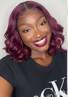 Signature Mane, Human Hair HD Lace Frontal Unit 12 Inch