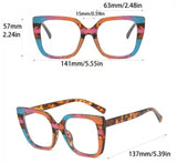 Trendy Squared Eye-glasses