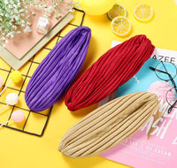 Women's Comfortable Chemotherapy Turban - Multicolor Polyester Beanie