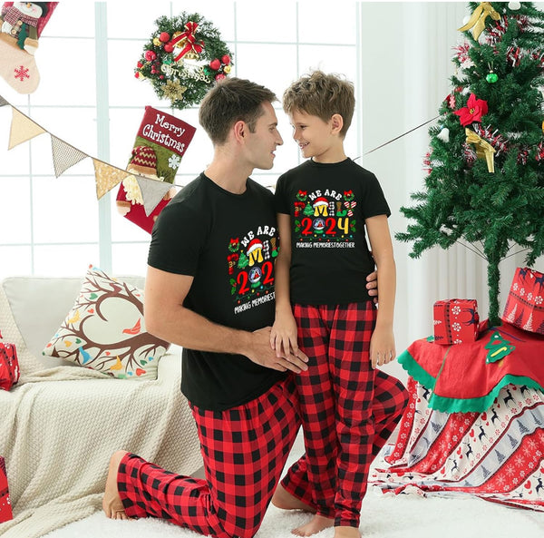 Christmas Pj’s “We are Family”