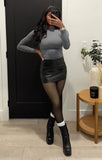 Fleece Lined Leggings, with Closed Foot and Winter Comfort Tights