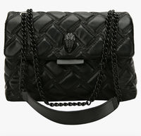 Trendy, Shoulder Bag Leather, Diamond Lattice Design, Messenger Style