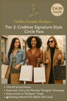 Cre8tive's Monthly Membership Experiences