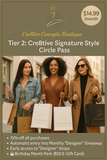 Cre8tive's Monthly Membership Experiences