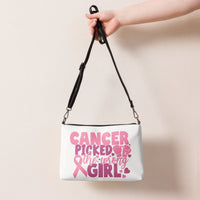 Graphic Custom "Cancer Awareness" Crossbody Bag