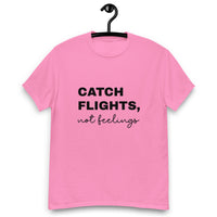 Graphic "CATCHING FLIGHTS" T-Shirt