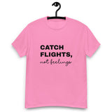 Graphic "CATCHING FLIGHTS" T-Shirt